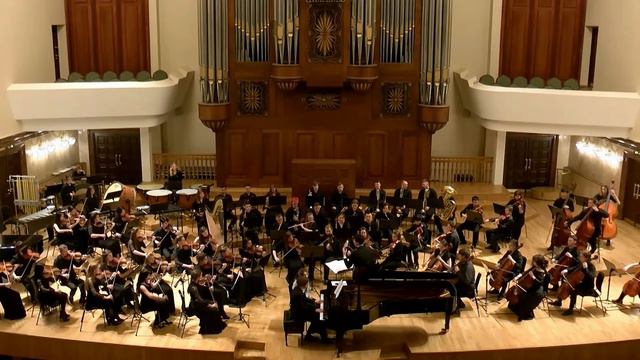 Екатерина Тарасова - Концерт для фортепиано с оркестром в 3-х частях смотреть онлайн