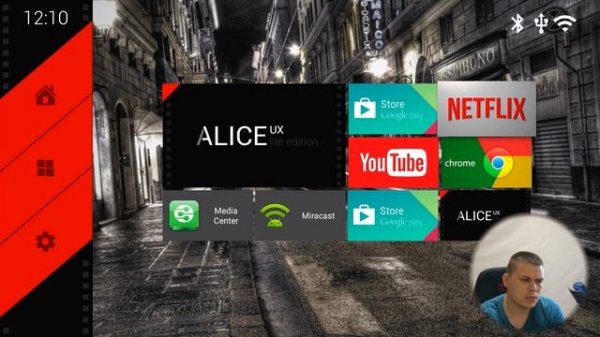 Tanix w2 Android TV против Стоковой прошивки. Slimbox гораздо лучше.