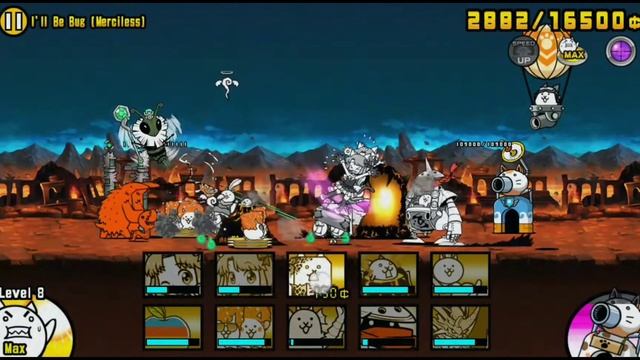 Battle cats - I'll be bug (merciless) или как победить реликтовую Королеву пчёл смотреть онлайн