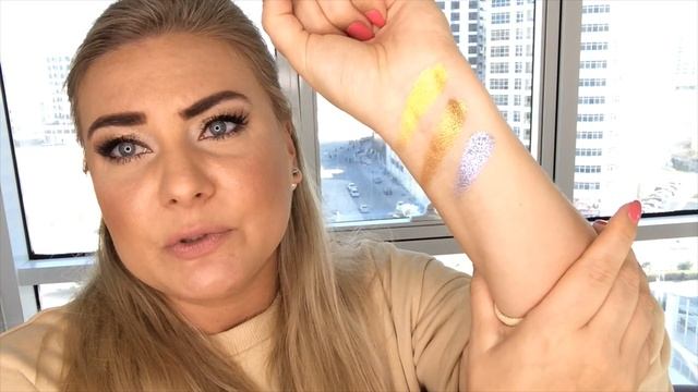 Huda Beauty Gold Obsessions Palette | Cult Beauty | Обзор + Макияж