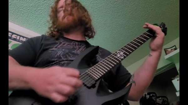 Slayer - Threshold (guitar and bass cover)