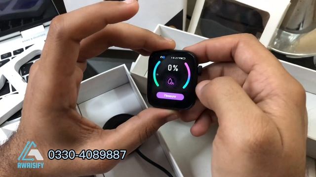 HW22 smartwatch | Review & unboxing | Awaisify смотреть онлайн