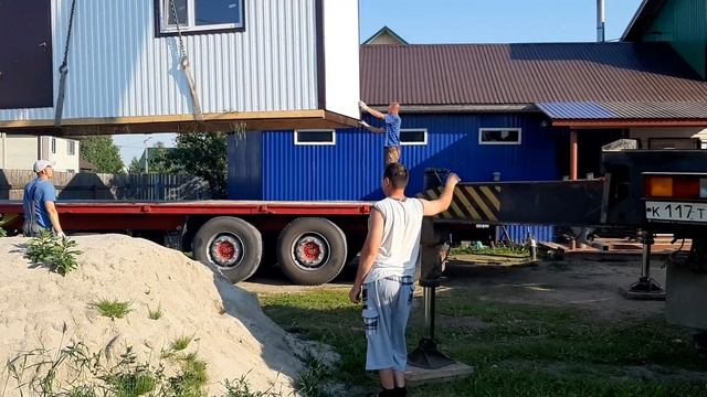Бытовка своими руками . Перевозка смотреть онлайн