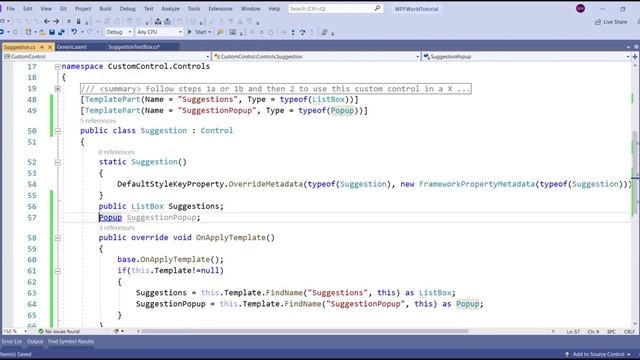 How to show Suggestion for TextBox Text in wpf смотреть онлайн