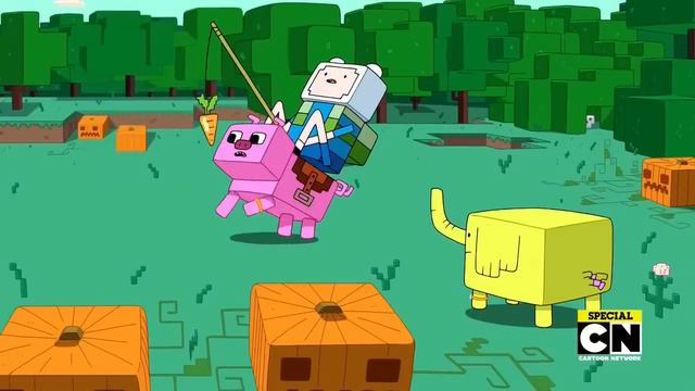 Adventure Time Review: Diamonds and Lemons (The Minecraft Episode) смотреть онлайн