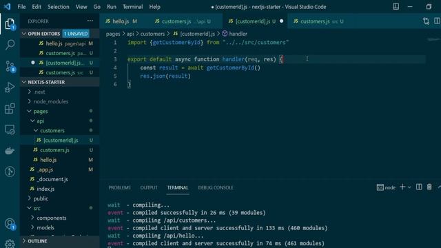 Create REST APIs using Next.JS | Dynamic API Routes and CRUD operations смотреть онлайн