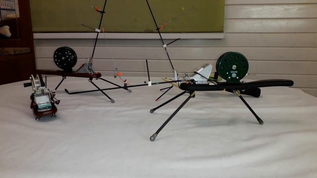 Зимняя самоподсекающая удочка.