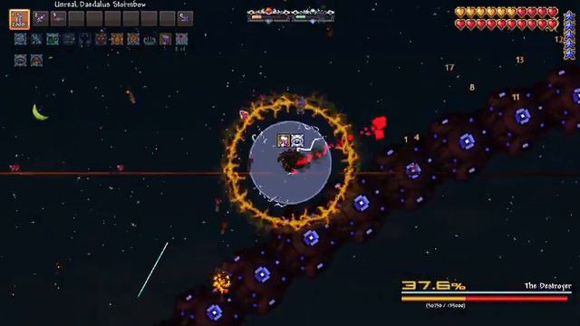 Terraria Calamity Mod - Death Mode Destroyer No Hit смотреть онлайн