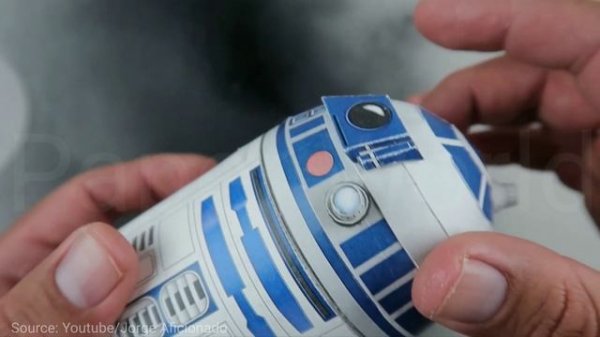 How to make R2-D2 Robot | Star Wars | Paper model | Paper World