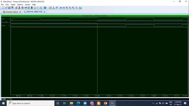 Combinational 18 Simulation With Proteus 2 Logic Gates