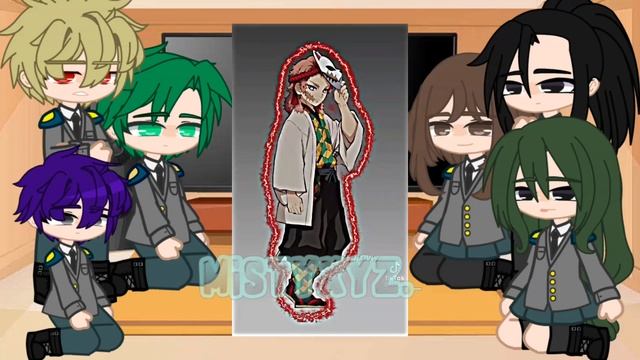 Bnha React To M! Yn As Sabito || My Au || ~•~ Bnha X Kny ~•~