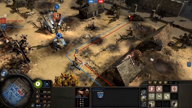 Spartanovka 1v1 - Company of Heroes Eastern Front Mod - Red Orchestra 2 Map in Company of Heroes! смотреть онлайн
