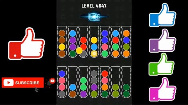 Ball Sort Puzzle Level 4647 смотреть онлайн