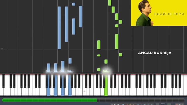 Charlie Puth - River Piano Tutorial By Angad Kukreja смотреть онлайн