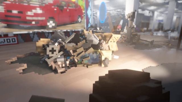Destroying a mall using Shards, Airstrike, Blackholes and more! | Teardown смотреть онлайн
