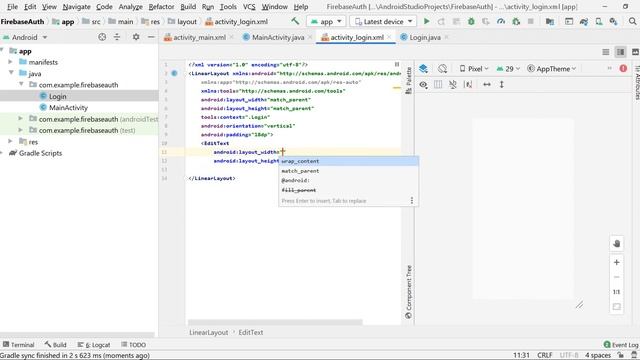 FIREBASE AUTHENTICATION #1 : Authenticate User Using Email & Password смотреть онлайн