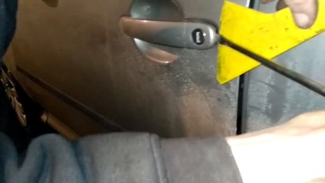 Как снять заменить замок передней двери SKODA OCTAVIA A4 Demontaz Zamiana Zamka Drzwi Przod!