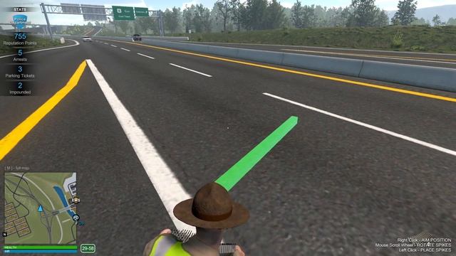 Police Officer Ruins Peoples Days with Spike Strips in Flashing Lights! смотреть онлайн