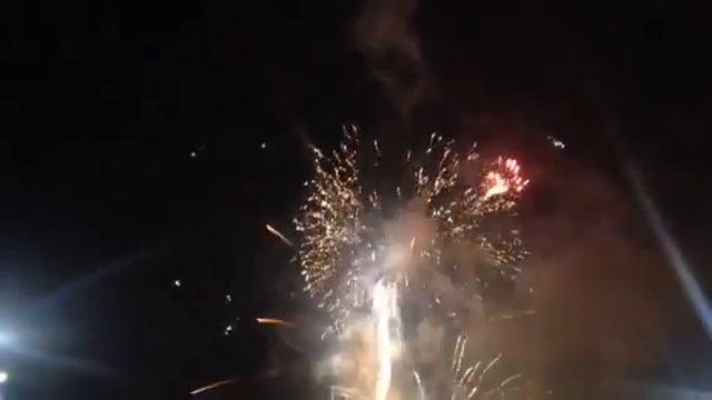 Праздничный салют. Даугавпилс. 18 Ноября 2015 г. смотреть онлайн