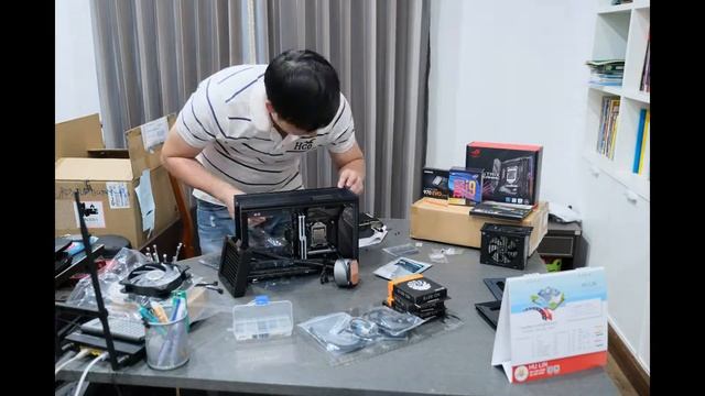 Geeek A50 Mini ITX PC Build Time Lapse смотреть онлайн