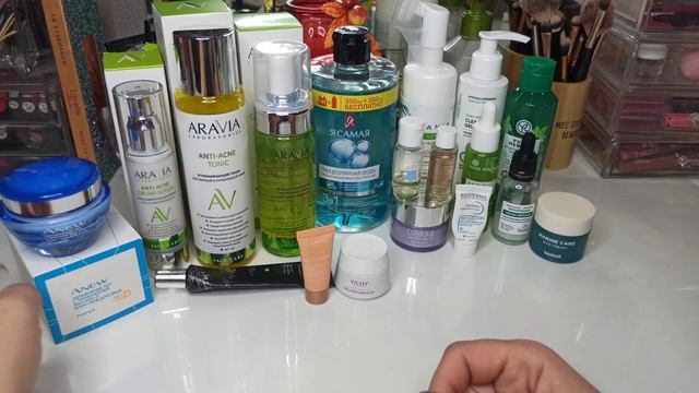 ❤ УХОД ЗА ЛИЦОМ / ОКТЯБРЬ 2023 / БЮДЖЕТНЫЙ УХОД / РАСХЛАМЛЕНИЕ / ЗАПАСЫ КОСМЕТИКИ / ARAVIA / НОВИНК смотреть онлайн