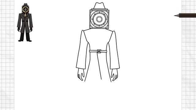 How To Draw Large Clockman | From Skibidi Toilet