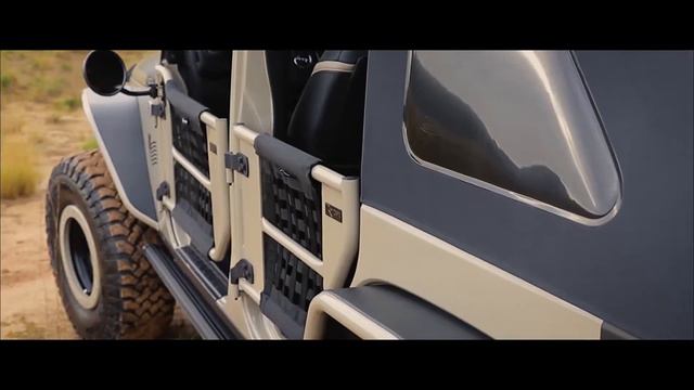 Bushwacker Jeep Wrangler at SEMA Show 2017 смотреть онлайн