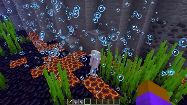 How To Find Axolotl in Minecraft 1.17 (Minecraft 1.17 Axolotl Showcase) смотреть онлайн