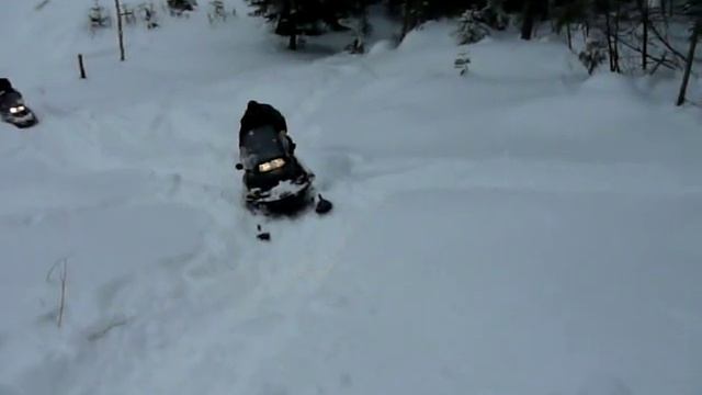 polaris widetrack vs ski-doo suv 600! смотреть онлайн