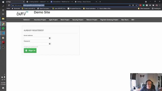 create selenium test in python смотреть онлайн
