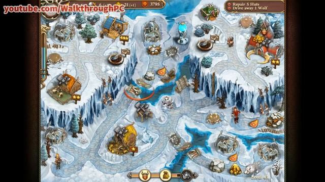 Northern Tale 3 - Level 43 - 3 Stars (Walkthrough) смотреть онлайн