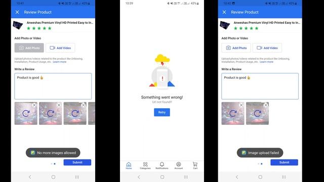Flipkart Something went wrong problem - Flipkart url not found problem (Bug Report) смотреть онлайн