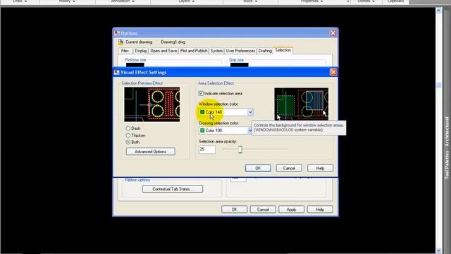 Auto Cad 2010 Interface set up смотреть онлайн