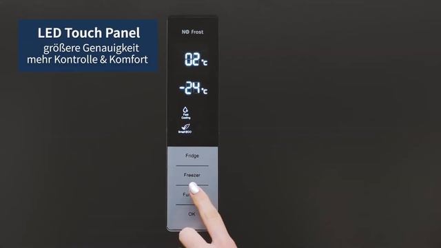 CHiQ FBM351NEI42 Freistehender Kühlschrank смотреть онлайн