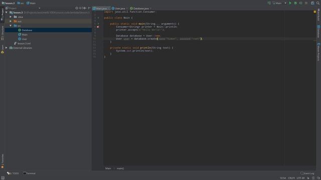 #3 Ссылки на методы и конструкторы / Java Lambdas / Source Code смотреть онлайн