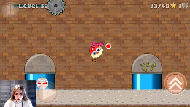 Red ball Vs Boss UFO.The game about pink Balls 4.Красный шарик против Босса инопланетян смотреть онлайн