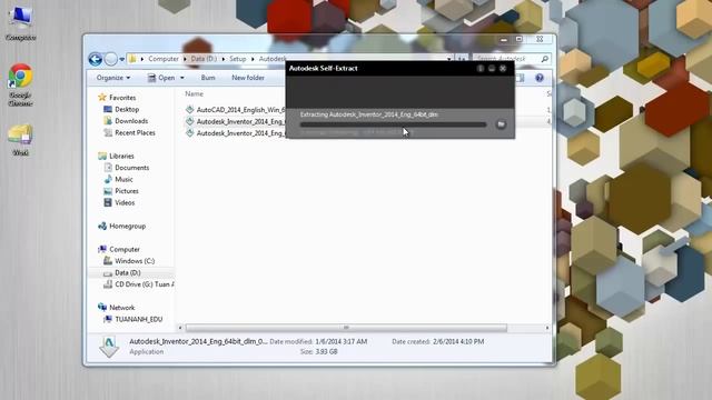 Autodesk Inventor 2014 : Phần 1 - Tải và cài đặt Invnetor 2014(x64) смотреть онлайн
