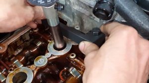 VW Passat 2.5 USA Пробег 170К Замена цепей  Проверка меток ГРМ