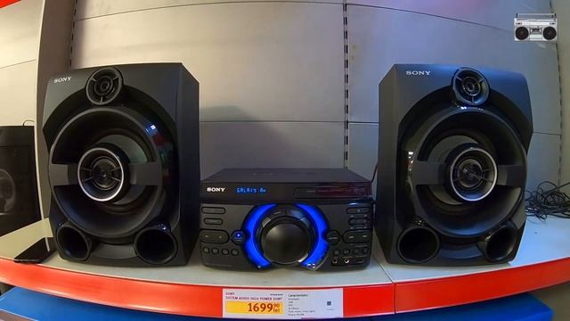 HIGH POWER SONY MHC M60D | MEGA BASS ON & OFF Sound TEST | 100 % Volume смотреть онлайн