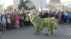 Китайский танец Льва и Дракона