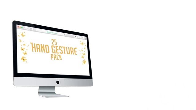 25 Hand Gestures Lottie Animation Pack смотреть онлайн