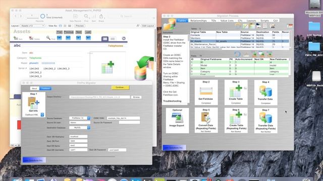 Step #4 Transfer Data from FileMaker to MySQL using FmPro Migrator [MacOS X] смотреть онлайн