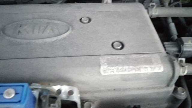 Грохот двигателя Киа Рио G4FA смотреть онлайн