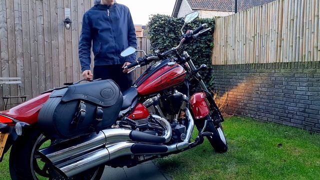 ? YAMAHA XV 1900 Raider | Холодный старт в -1 | Ямаха Райдер смотреть онлайн