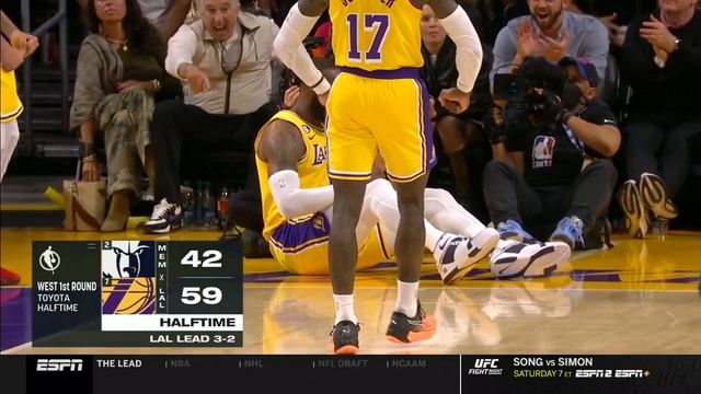 #7Los Angeles Lakers VS #2Memphis Grizzlies NBA PLAYOFFS GAME 6 Full Game смотреть онлайн