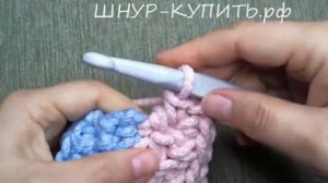 Ковер «Бант» из полиэфирного шнура. Вяжем ВМЕСТЕ!