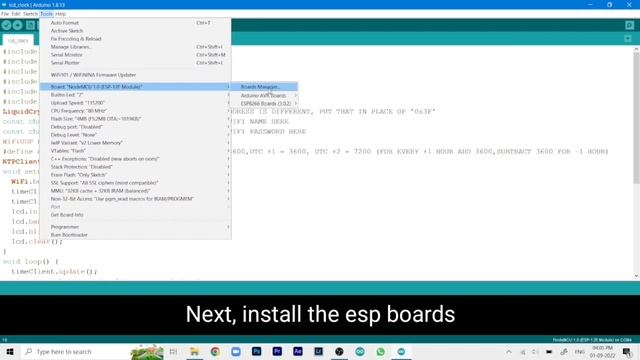 Making a Simple Internet Clock using ESP8266 Nodemcu and 16x2 LCD смотреть онлайн