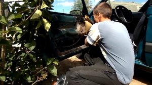 Установка стеклоподъемника на VW Passat B3