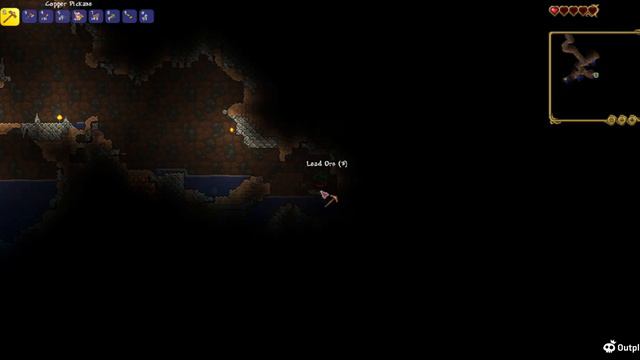 Terraria again ep.3 exploring caves смотреть онлайн
