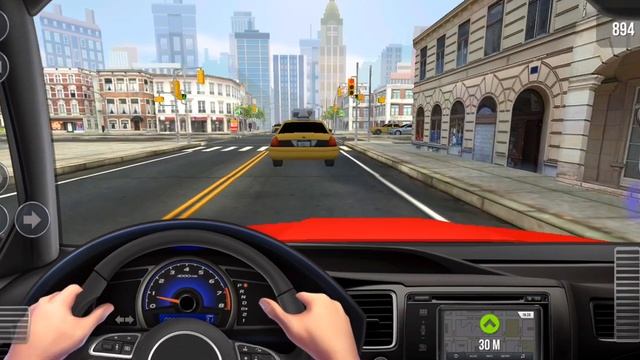 Gity Driving 3D Zuuks Games вождение автомобиля игра как мультик для детей(24)